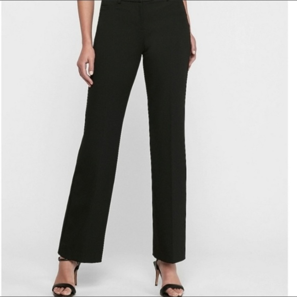 Express Editor Trousers Dress Pants Black